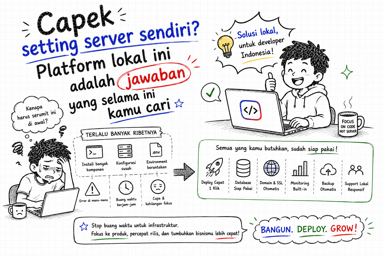 Capek Setting Server Sendiri? Platform Lokal Ini Adalah Jawaban