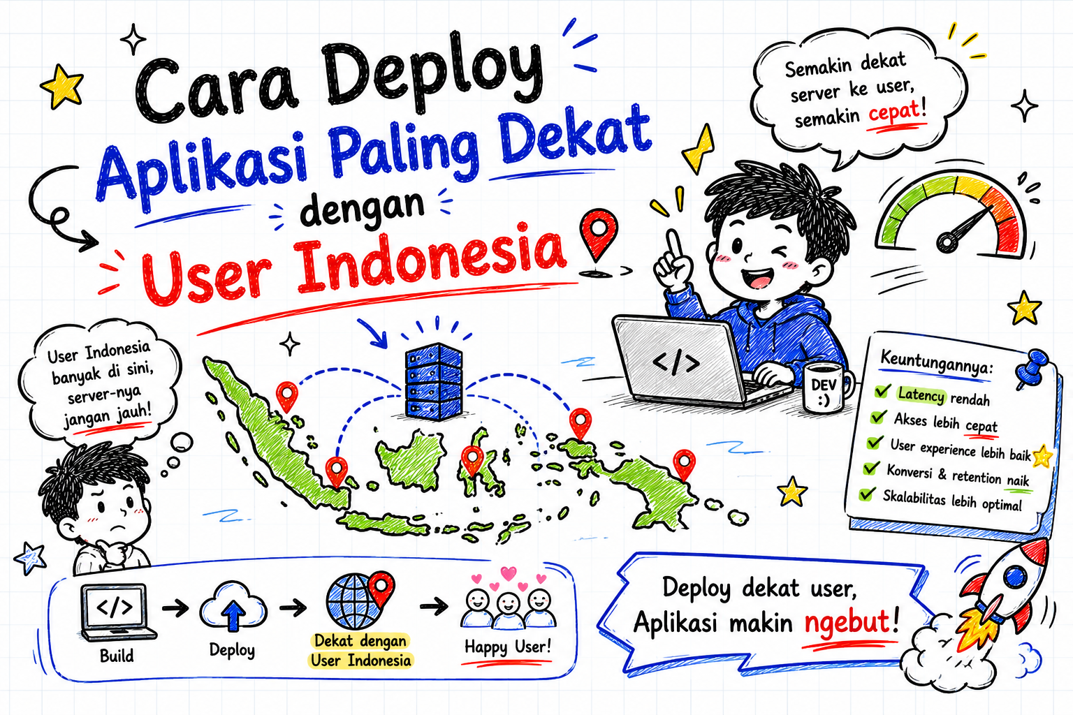 Cara Deploy Aplikasi Paling Dekat dengan User Indonesia