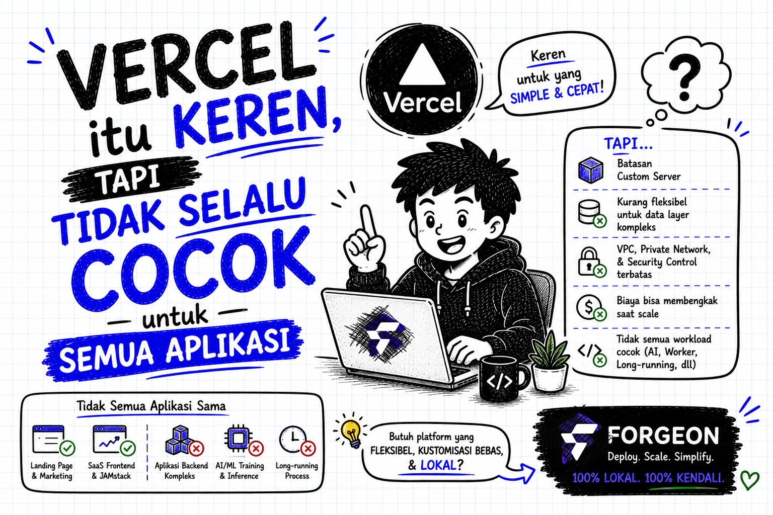 Vercel Itu Keren. Tapi Tidak Selalu Cocok untuk Semua Aplikasi?