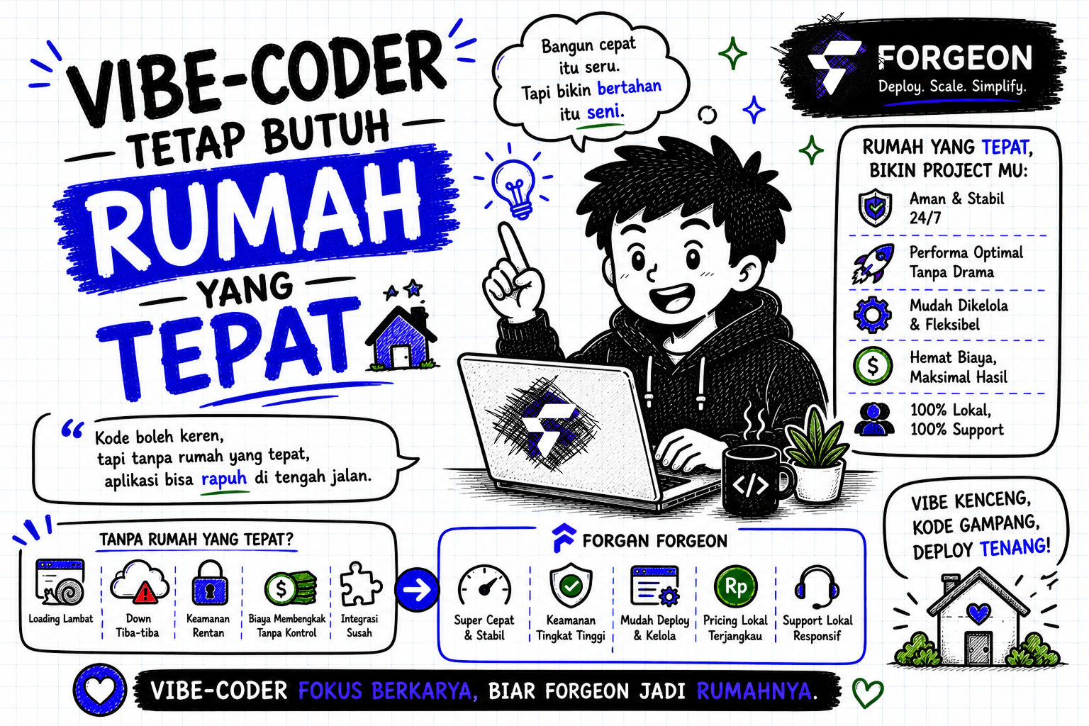 Vibe Coder Tetap Butuh Rumah yang Tepat